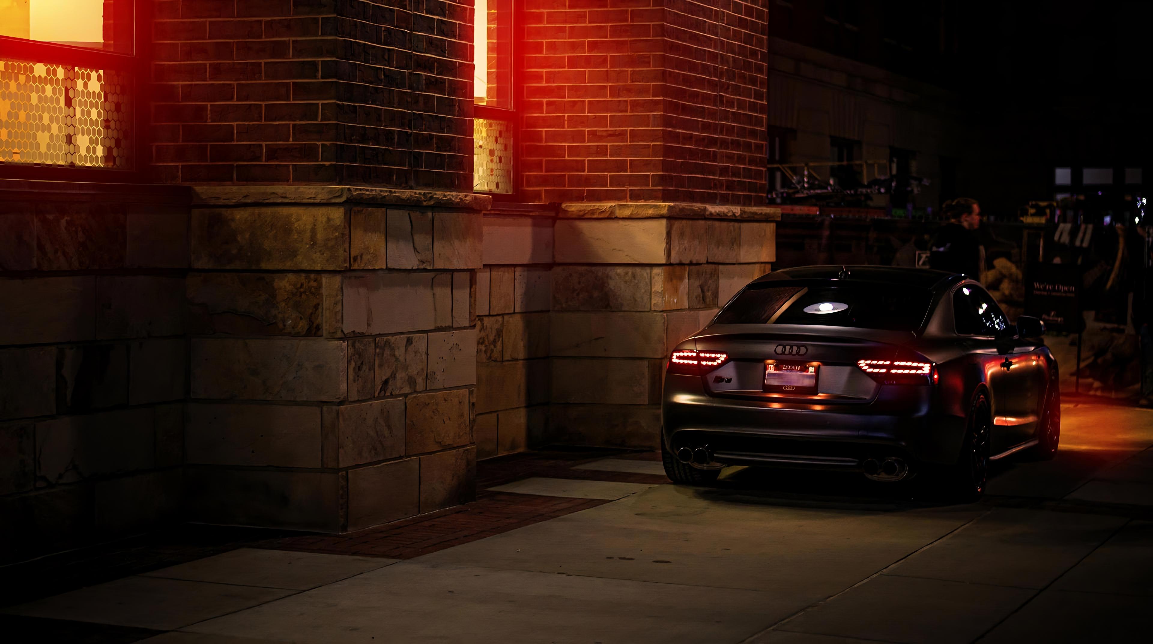 audi at night